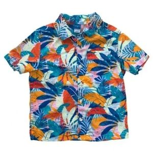 Flamingo Hawaiian shirt set for baby 6 to 12 months